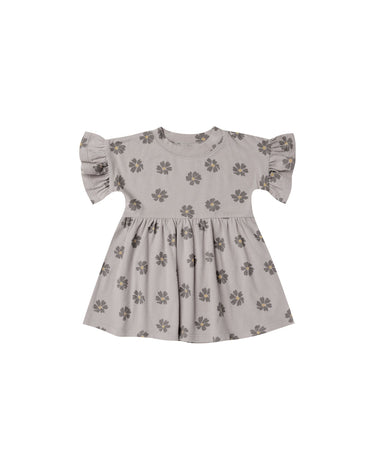Rylee + Cru Baby Dress, Cloud Daises